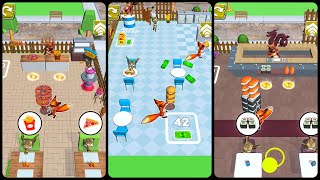 Animal Cafe Restaurant Game (Gameplay Android)