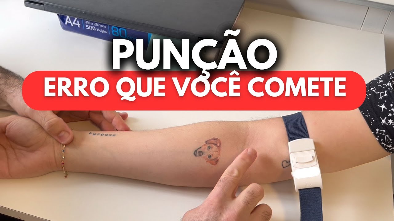 USO CORRETO DO GARROTE PARA PUNCIONAR