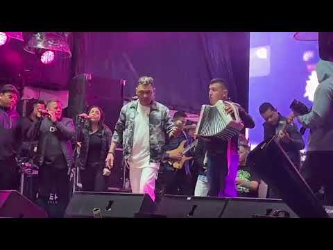 Jean Carlos centeno en Toledo norte de Santander, joven toledano lo acompaña en el acordeon