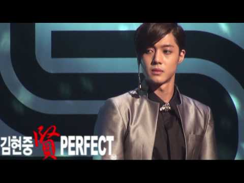 [Fancam 38] SS501 Hyun Joong Focus - "Only One Day" @ Special  Movie Screening [10.06.13]