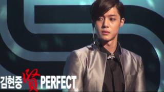 [Fancam 38] SS501 Hyun Joong Focus - &quot;Only One Day&quot; @ Special  Movie Screening [10.06.13]