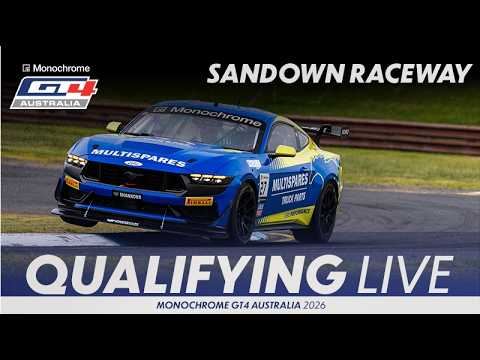 LIVE | Qualifying | LIQUI MOLY GT Festival Sandown | 2026 Monochrome GT4 Australia