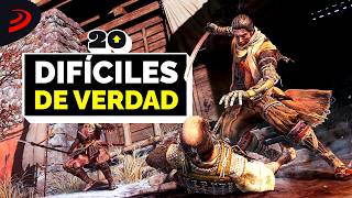 20 JUEGOS que en MODO DIFÍCIL son una AUTÉNTICA PESADILLA