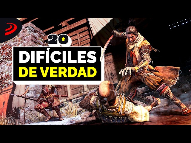 20 JUEGOS que en MODO DIFÍCIL son una AUTÉNTICA PESADILLA