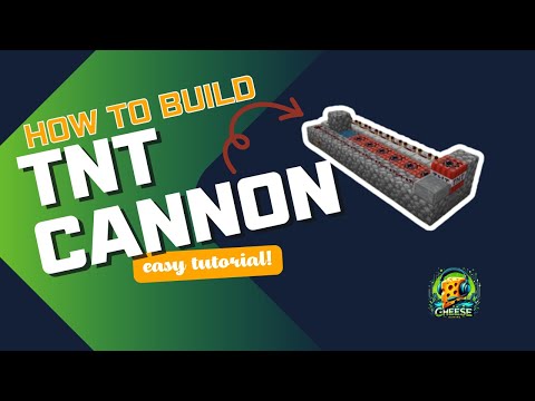 🧀 CHEESE GAMING: EASY TNT CANNON TUTORIAL! 🎮