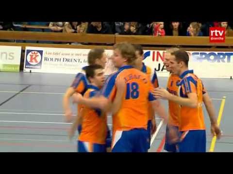 Volleybalheren Olhaco in vijfsetter langs Huizen