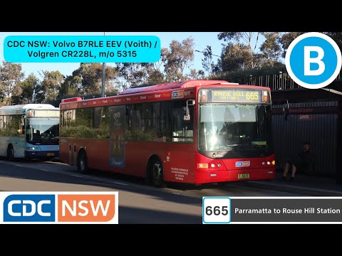 CDC NSW: Volvo B7RLE EEV (Voith) / Volgren CR228L, m/o 5315