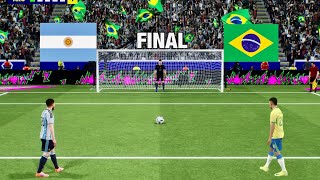 Download lagu Messi vs Neymar | Argentina vs Brazil Full Penalty Shootout | Highlights mp3