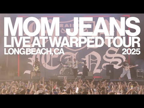 Mom Jeans Live @ Vans Warped Tour 2025 Long Beach, CA (FULL SET)