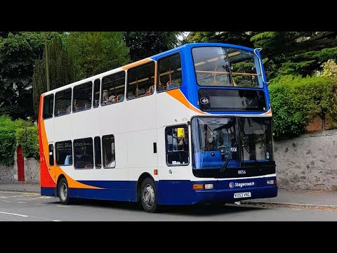 Stagecoach Strathtay Plaxton President 18056 Climbing Blackscroft/Princes Street Hill!