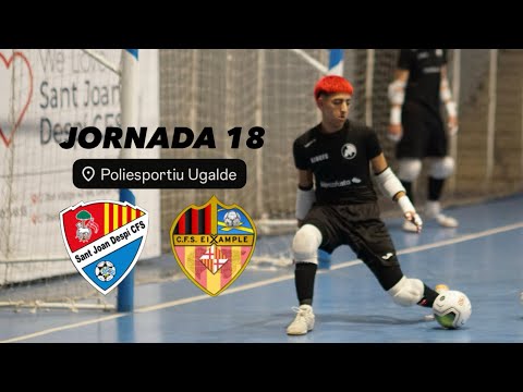 Resumen Jornada 18 🆚 CFS Eixample