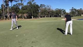 George Leigh UNLV Golf birdie putt sea best Sawgrass 2/3/20
