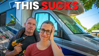The Downside of RV Life! Endless RV Repairs + Major RV Solar Power Upgrade