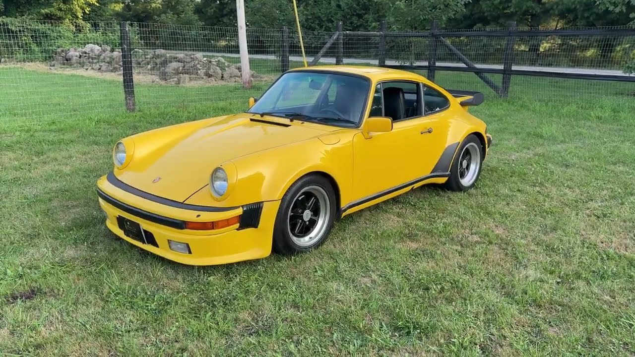 **SOLD on the CCC Buy-It-Now Lot** 1986 Porsche 911 Turbo Coupe 4-Speed Manual