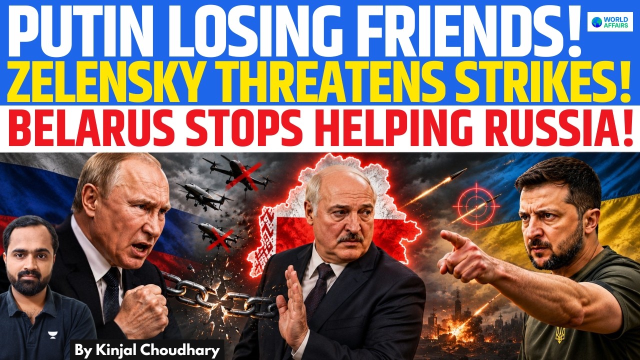 PUTIN's Ally Blinks - Belarus Cuts Drone Support After Zelensky's Threat | Kinjal