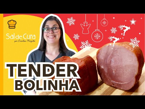 COMO FAZER TENDER CASEIRO | RECEITA DE TENDER BOLINHA PARA O NATAL | CHARCUTARIA SAL DE CURA