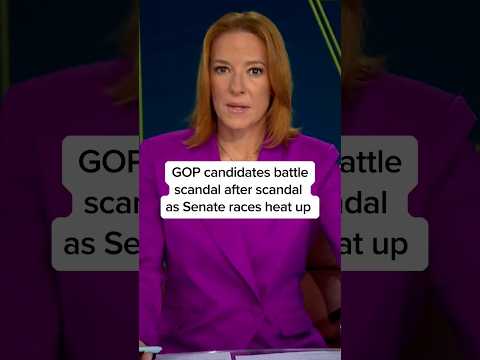 GOP candidates battle scandal after scandal as Senate races heat up