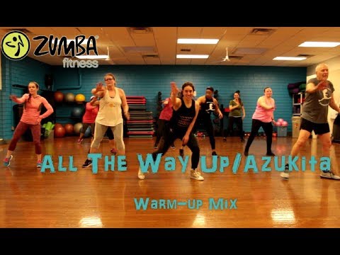 Zumba® with Kathy - All The Way Up/Azukita (Warm-up Mix) [HD]