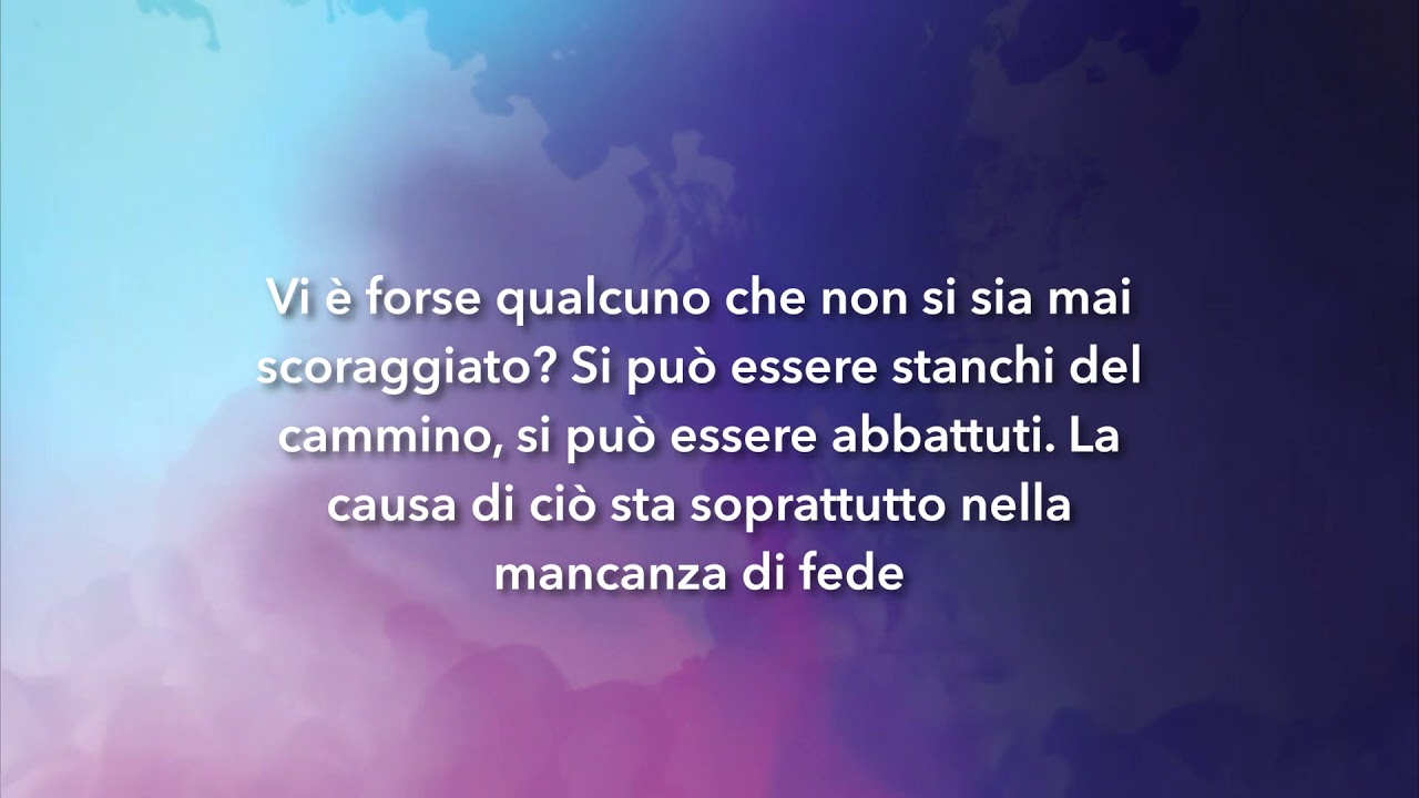 Meditazione Calendario "Parole di Vita" del 7 agosto 2019