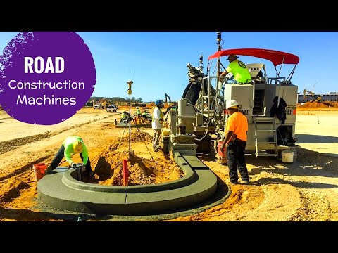 Amazing Modern Road Construction Machine Technology, World Fastest Asphalt Paving Equipment Machines