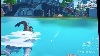 【フォートナイト】(持久力トレーニング)凍るほど冷たい水で泳ぐ#fortnite #ドラゴンボールクエスト