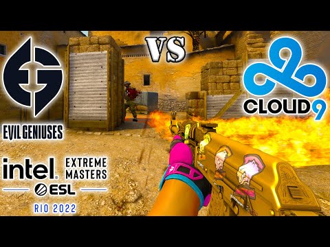 Evil Geniuses vs Cloud9 BEST HIGHLIGHTS - IEM Rio Major 2022 - CSGO