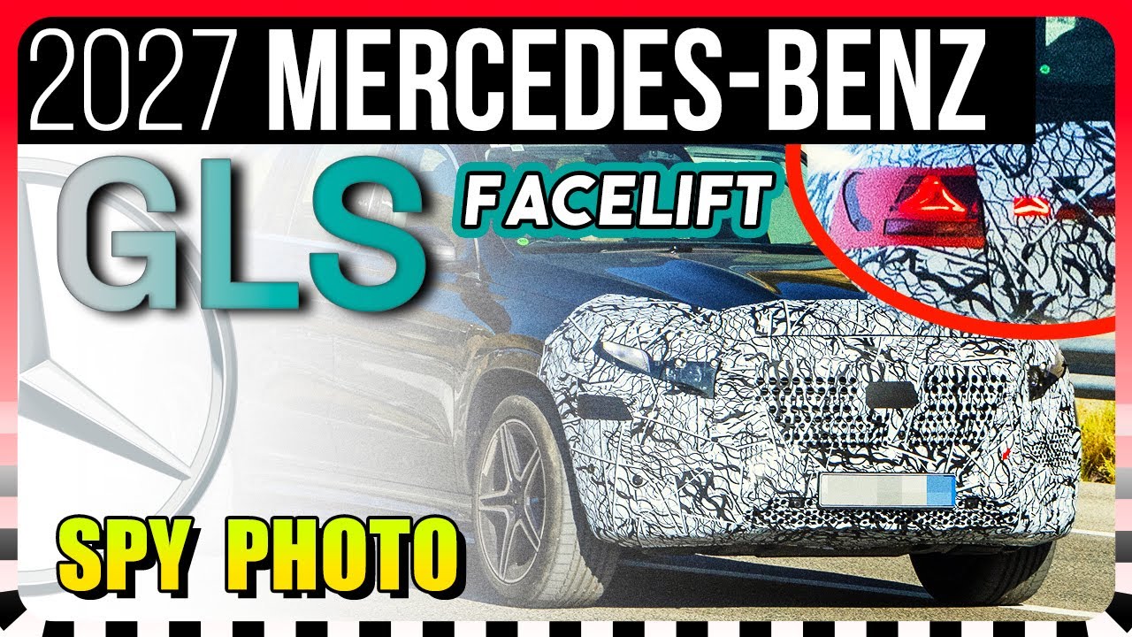 2027 Mercedes-Benz GLS Facelift Shows New Details, Including Star Motif