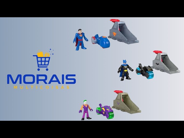Vídeo relacionado con Juguete lanzador de súper amigos de DC Imaginext Mattel, diversión garantizada con lanzamientos llenos de acción para héroes y villanos a partir de 3 años.