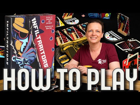 Infiltraitors - Complete rules in 6 minutes