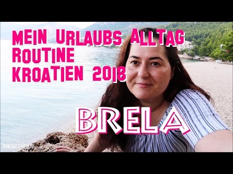Morgen Mittag Abend Routine im Urlaub | Brela Kroatien 2018 | Was wir täglich machen