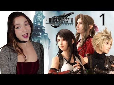 MY FIRST FINAL FANTASY GAME! Final Fantasy VII Remake Intergrade First Playthrough Part 1