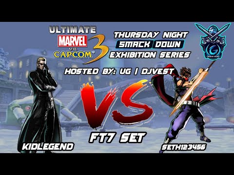 UMVC3 Thursday Night Smackdown Exhibition Series - KidLegend VS Seth123456 FT7 Set