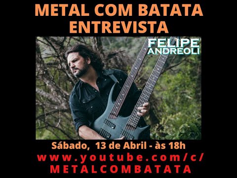 Metal com Batata entrevista Felipe Andreoli, do Angra, sobre
participação no Summer Breeze