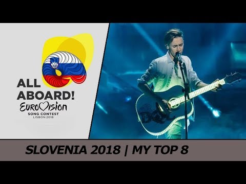 Eurovision 2018 SLOVENIA (FINAL - EMA) | My Top 8