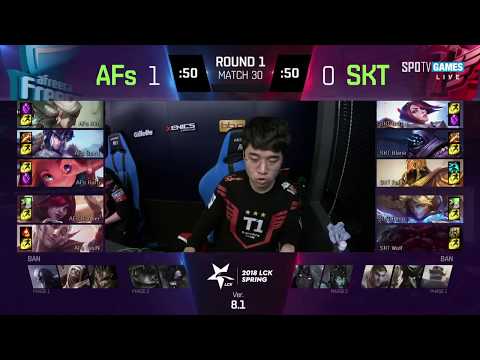 SKT vs AFS Highlights Game 2