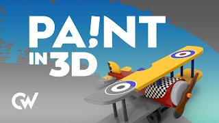 Paint in 3D video preview