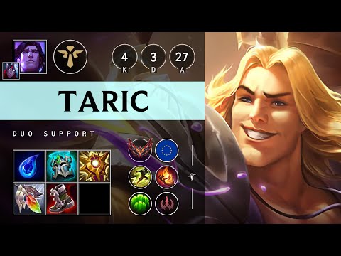 Taric Support vs Nautilus - EUW Grandmaster Patch 25.10