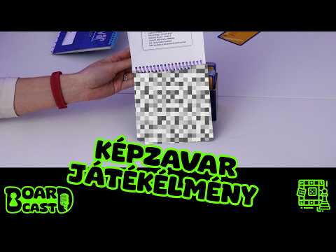 Hogyan rajzold le, hogy „légkeverés”?  Képzavar társasjáték - BoardCast - S02E30 - BoardCast