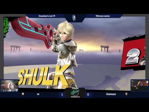 [SL19] Winners Semis - M (Shulk) vs Warheart (Wario) - SSB4 Singles