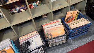had to make a beat with these vinyl
