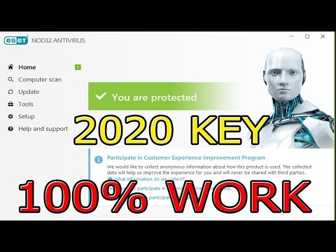 eset nod32 license key 2020