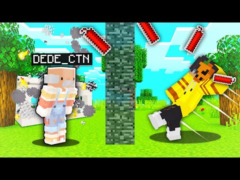 YAPI KAPIŞMASINDA DİNAMİT İLE TROLLEDİM! 🧨 - MİNECRAFT