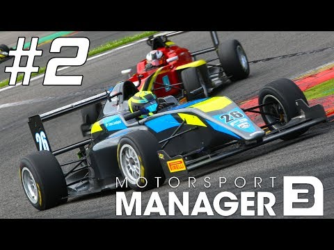 Motorsport Manager Mobile 3 Career Mode - Part 2 RAIN CAUSES CHAOS