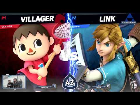 Helluva Weekly 43 - SAMFISH (Villager) Vs. Fabian (Young Link, Link) - Winners Semifinals