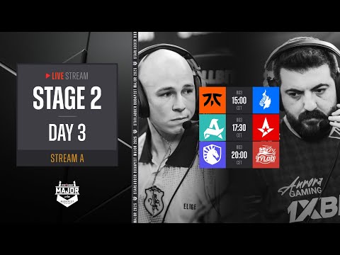 [Part 2/2] English Stream A | StarLadder Budapest Major 2025 - Stage 2 - Day 3