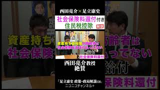 ニコニコ「足立康史政策・政局徹底解説ch」 #国民民主党 #足立康史 #玉木雄一郎 #自民 #西田亮介 #総選挙  #Shorts