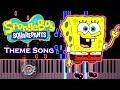 SpongeBob Squarepants Theme Song Piano Tutorial And Cover SpongeBob Theme Song Piano Tutorial