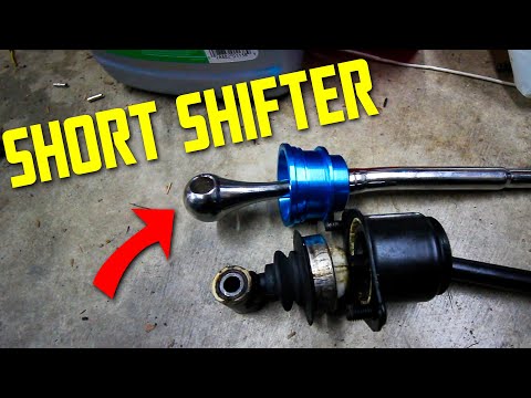 B12 Sentra Short Shifter Install!