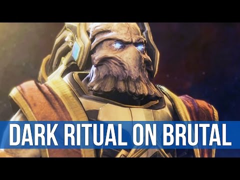StarCraft 2 Co-op: Dark Ritual Mutator Mission on Brutal! (Karax Gameplay)