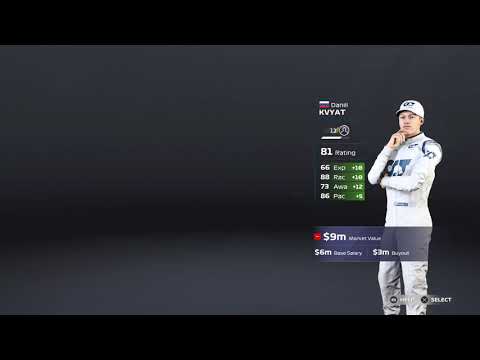 Signing new driver in "My Team" | F1 2020